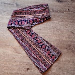 Flare hippie yoga pants